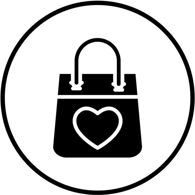 Diseño vectorial estilo de icono adicto a las compras
