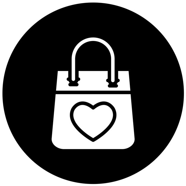 Diseño vectorial estilo de icono adicto a las compras