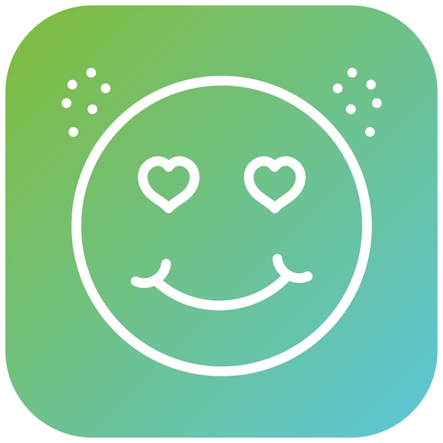 Diseño vectorial Estilo de icono alegre