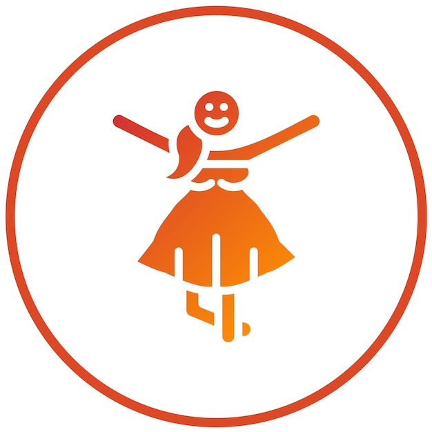 Diseño vectorial Estilo de icono alegre