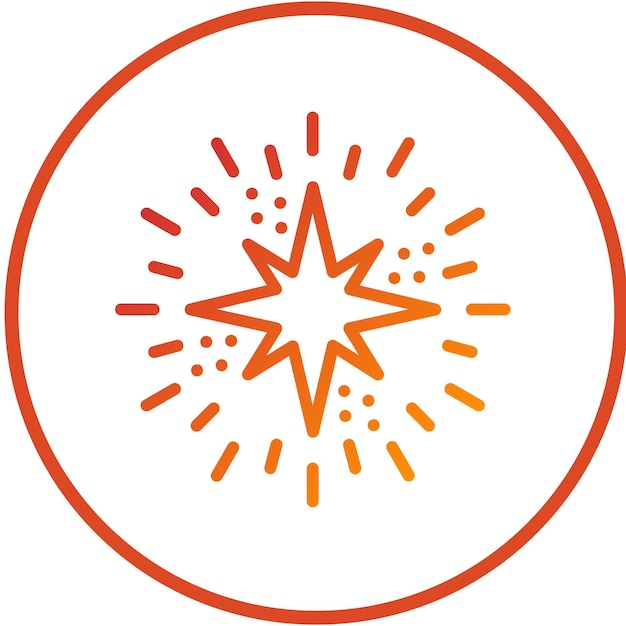 Diseño vectorial estilo de icono de alegría reluciente