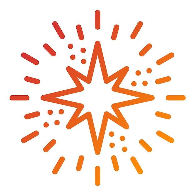 Diseño vectorial estilo de icono de alegría reluciente