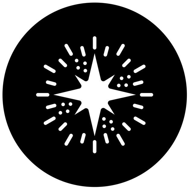 Diseño vectorial estilo de icono de alegría reluciente