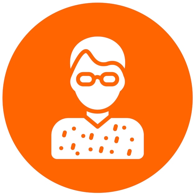 Diseño vectorial Estilo del icono de alergia