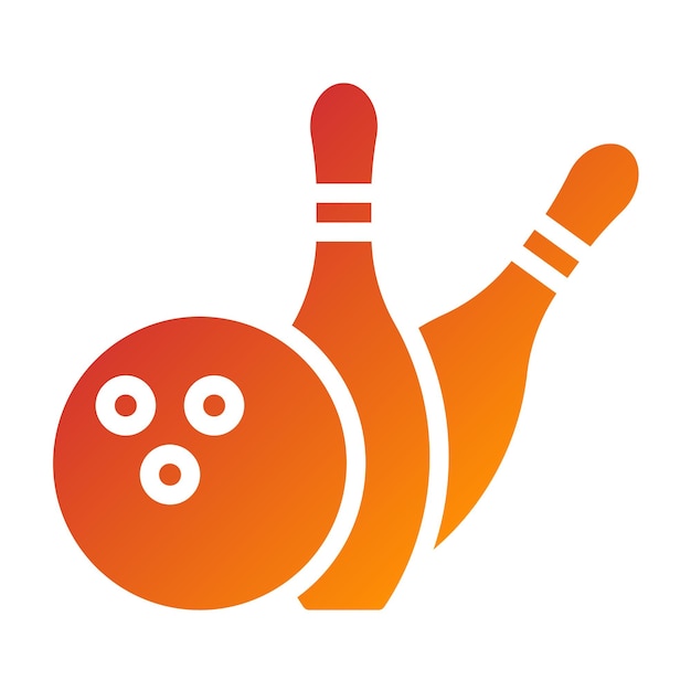 Diseño vectorial Estilo del icono del alfiler caído