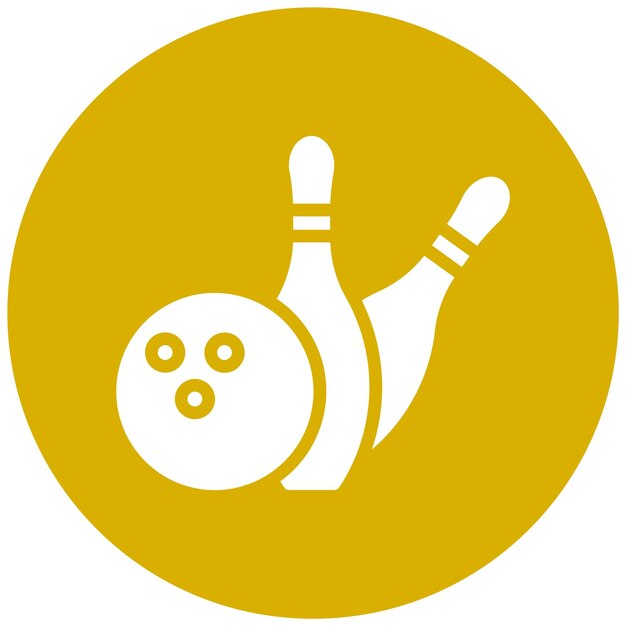 Diseño vectorial Estilo del icono del alfiler caído
