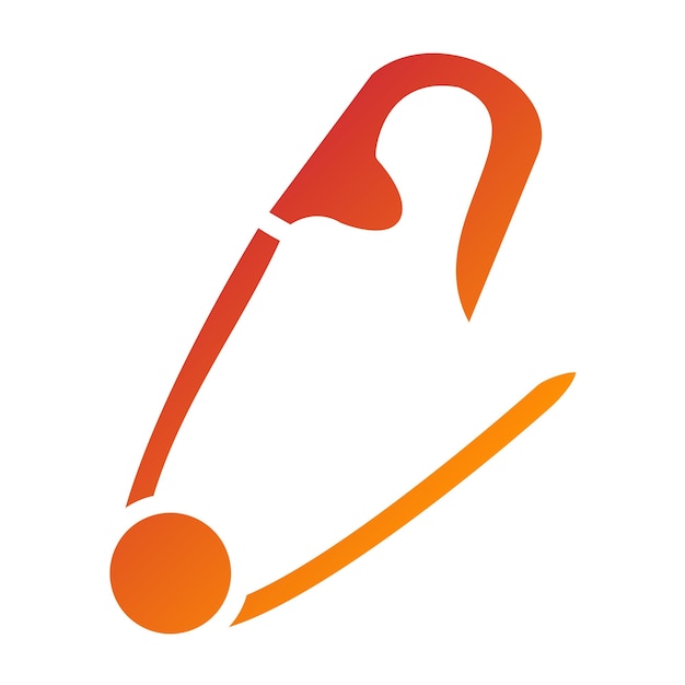 Diseño vectorial Estilo del icono del alfiler