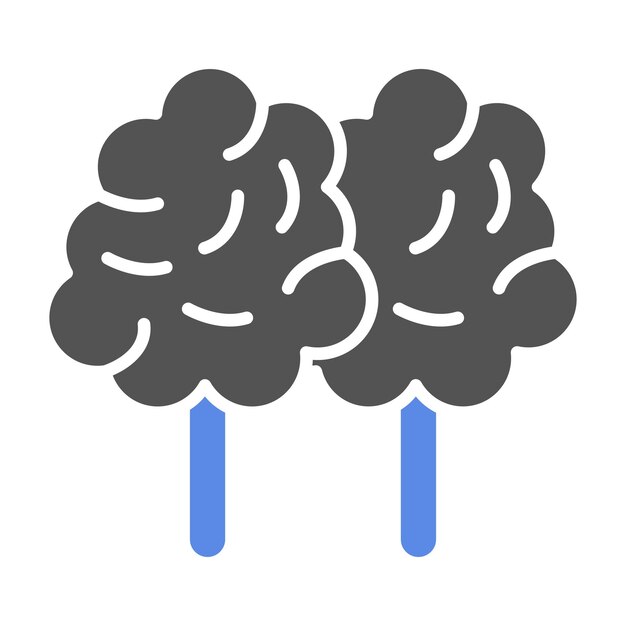Diseño vectorial de estilo de icono de algodón caramelo