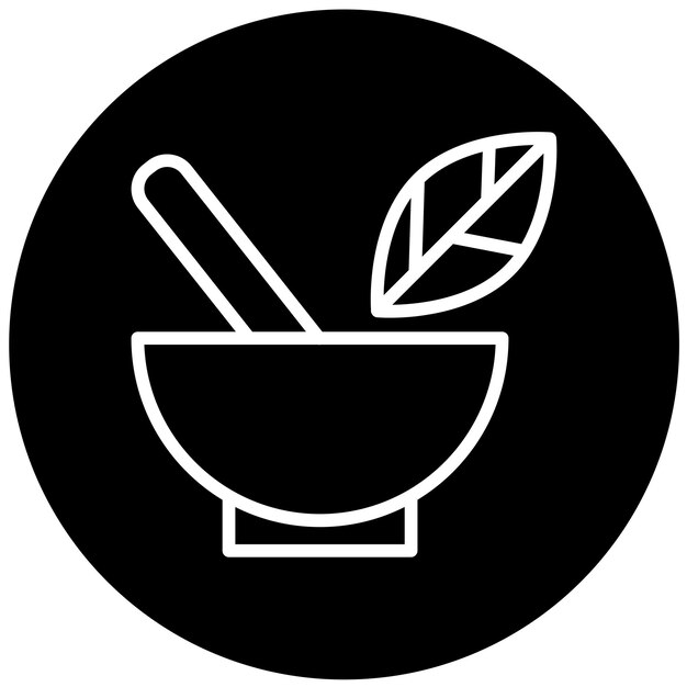 Diseño vectorial Estilo del icono de alimentos enteros