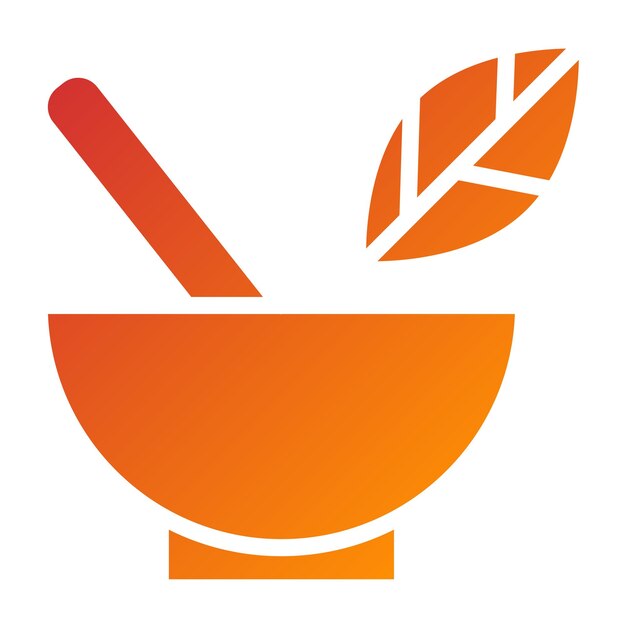 Diseño vectorial Estilo del icono de alimentos enteros