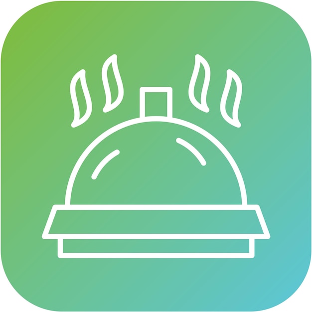 Diseño vectorial de estilo de icono de alimentos