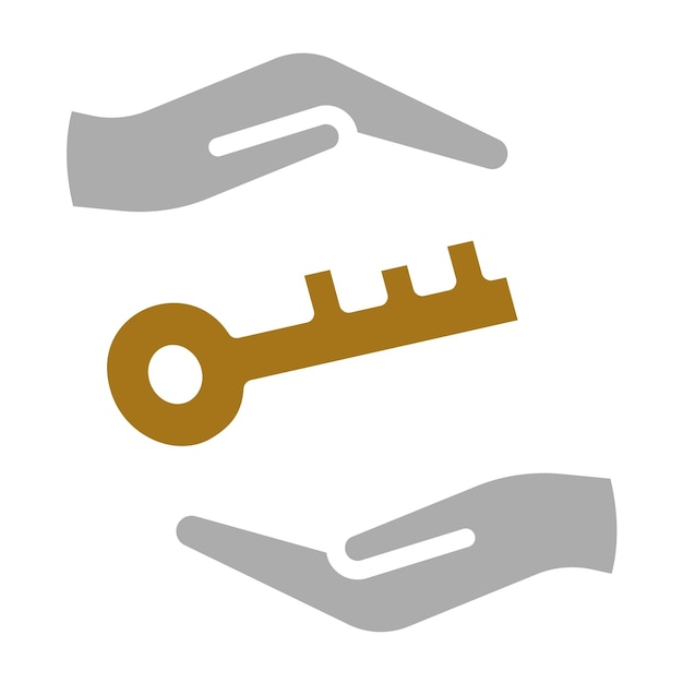Diseño vectorial Estilo del icono de alquiler