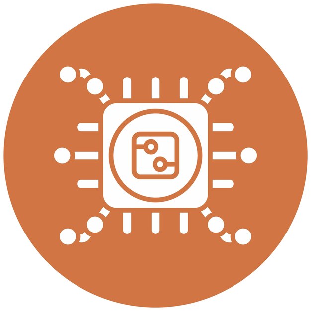 Diseño vectorial Estilo de icono de alta tecnología
