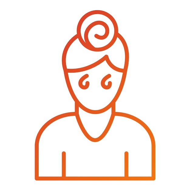 Diseño vectorial de estilo de icono de alucinación