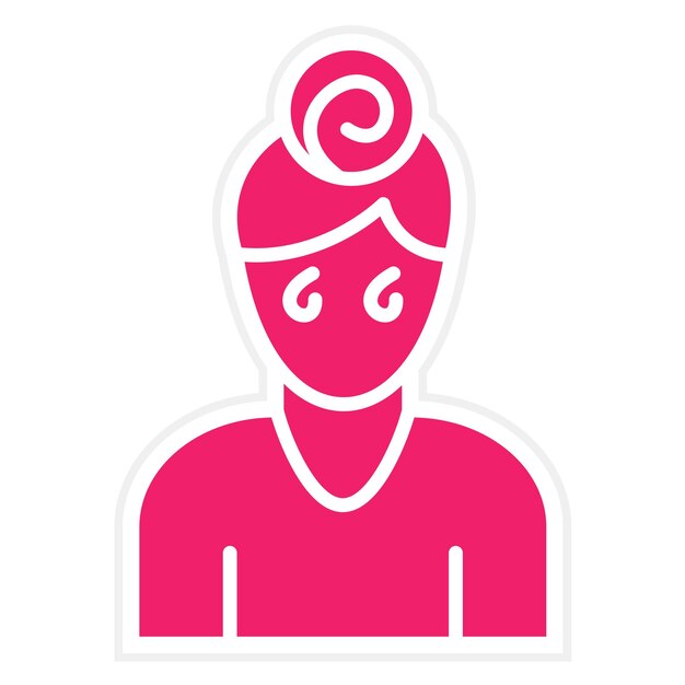 Diseño vectorial de estilo de icono de alucinación