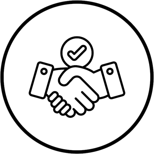 Diseño vectorial Estilo de icono amistoso extranjero