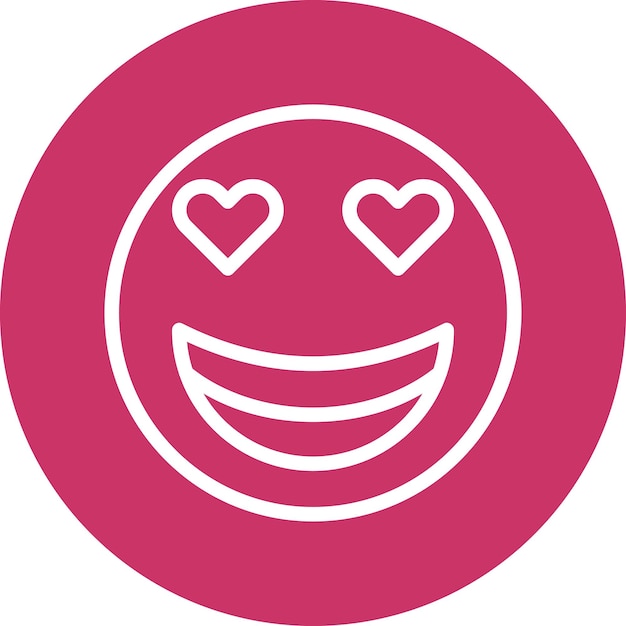 Diseño vectorial en el estilo del icono de amor