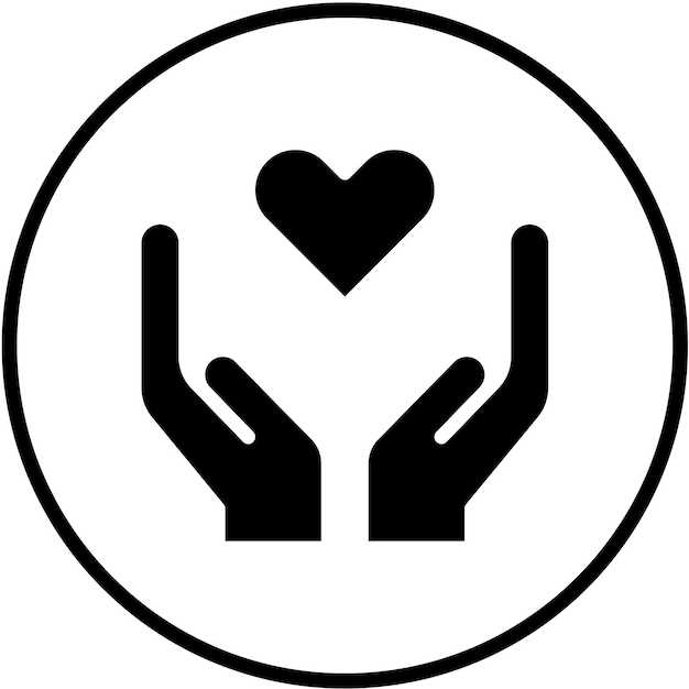 Diseño vectorial en el estilo del icono de amor
