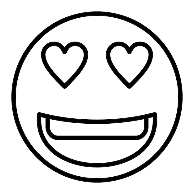 Diseño vectorial en el estilo del icono de amor