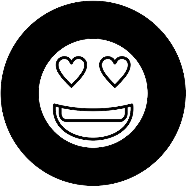 Diseño vectorial en el estilo del icono de amor