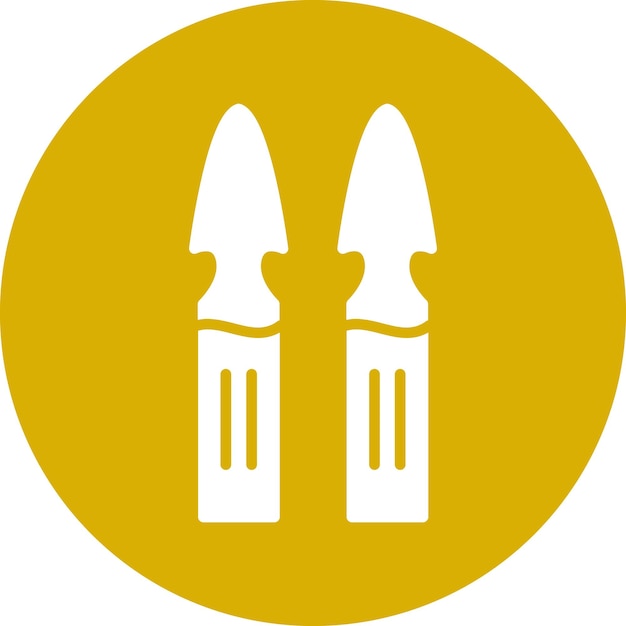 Diseño vectorial Estilo del icono de la ampola