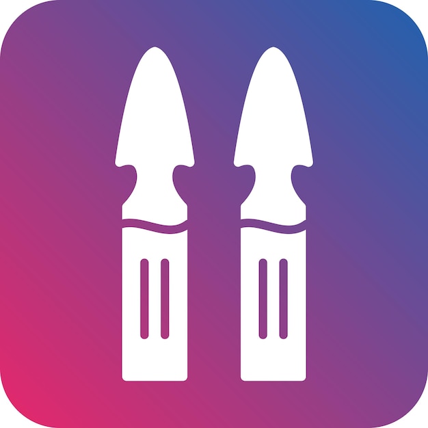 Diseño vectorial Estilo del icono de la ampola