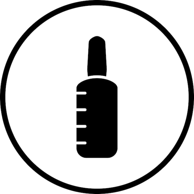 Diseño vectorial Estilo del icono de la ampola