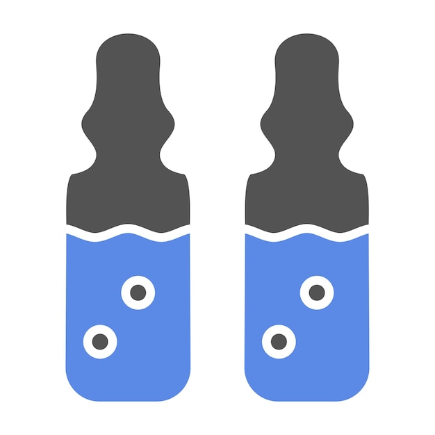 Diseño vectorial Estilo del icono de la ampola
