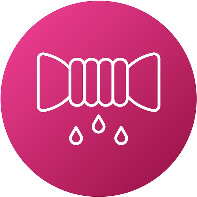 Diseño vectorial Estilo del icono del anillo