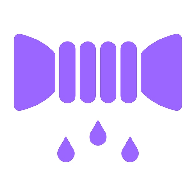Diseño vectorial Estilo del icono del anillo