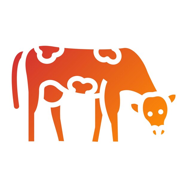 Diseño vectorial Estilo del icono de los animales