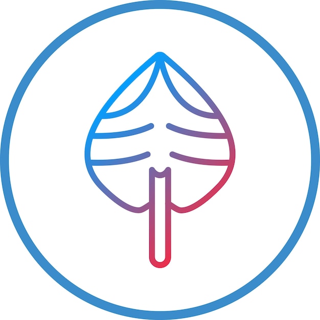 Diseño vectorial Estilo de icono de Anthurium