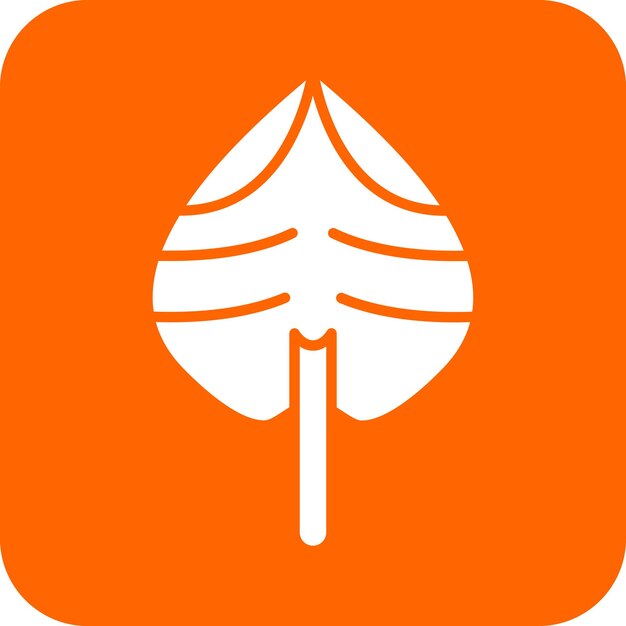 Diseño vectorial Estilo de icono de Anthurium