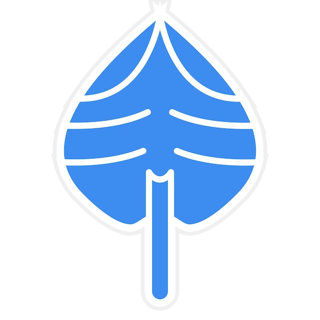 Diseño vectorial Estilo de icono de Anthurium