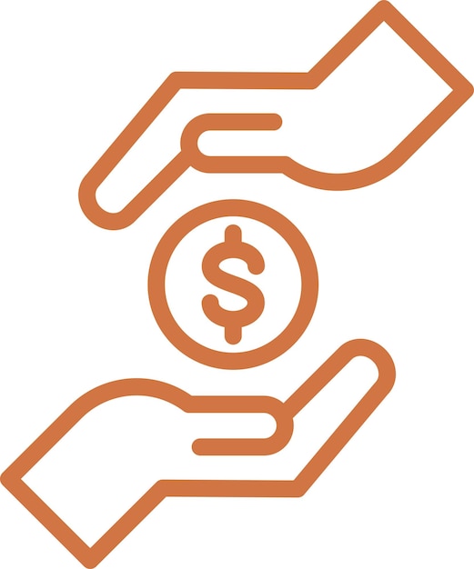 Diseño vectorial del estilo del icono anticorrupción