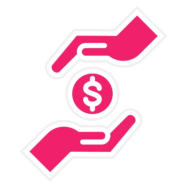 Diseño vectorial del estilo del icono anticorrupción