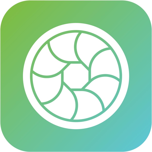 Diseño vectorial Estilo del icono de apertura