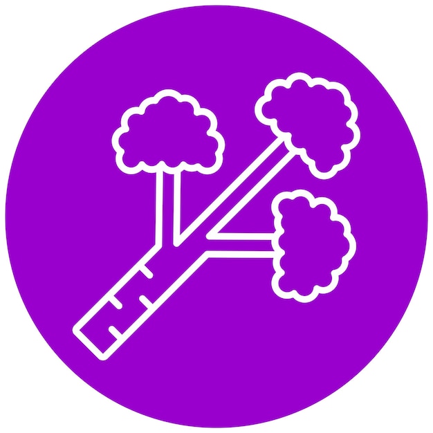 Diseño vectorial Estilo del icono del apio