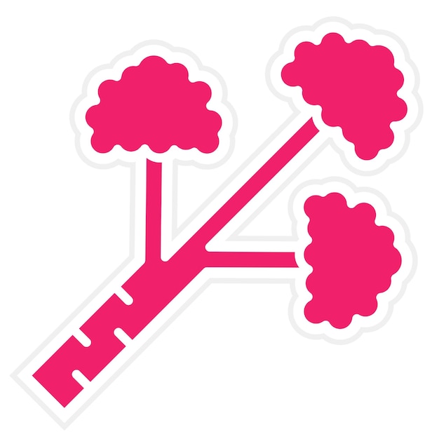 Diseño vectorial Estilo del icono del apio