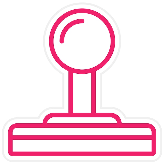 Diseño vectorial Estilo de icono de arcade