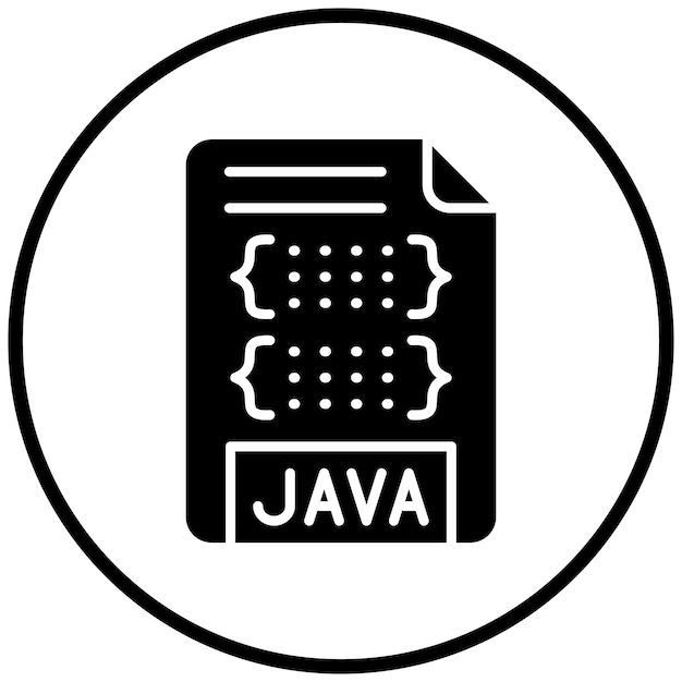 Diseño vectorial Estilo de icono del archivo Javascript
