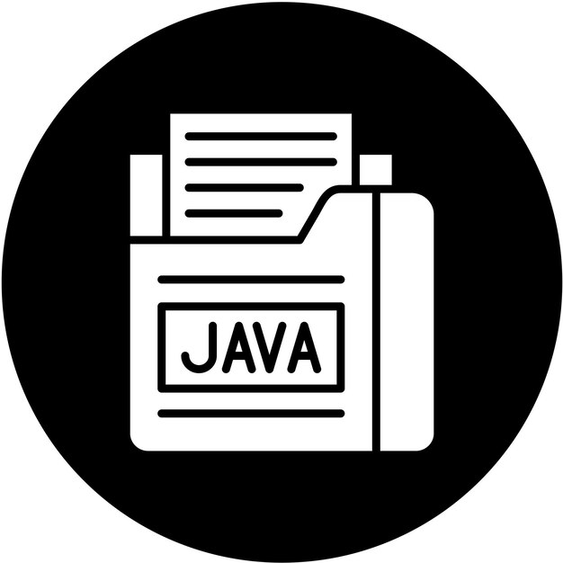 Diseño vectorial Estilo de icono del archivo Javascript