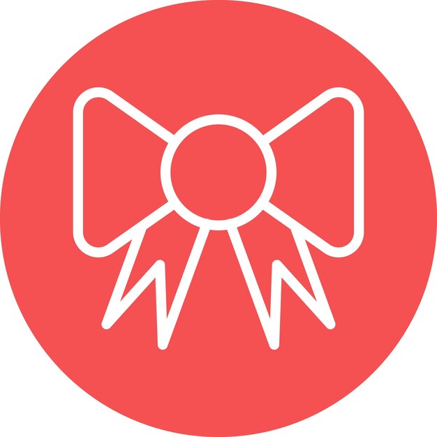 Diseño vectorial Estilo del icono del arco
