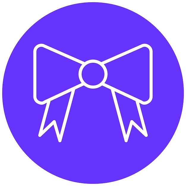 Diseño vectorial Estilo del icono del arco