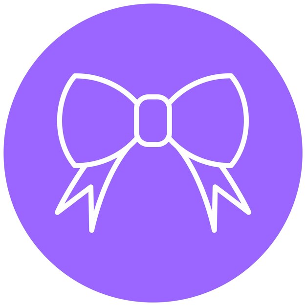 Diseño vectorial Estilo del icono del arco
