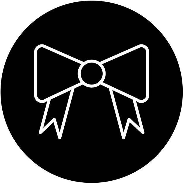 Diseño vectorial Estilo del icono del arco