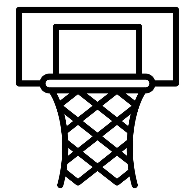 Diseño vectorial Estilo del icono del aro