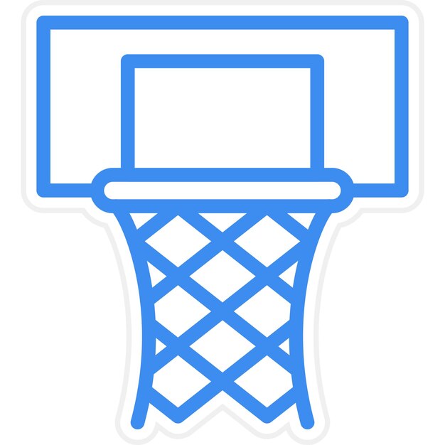 Diseño vectorial Estilo del icono del aro