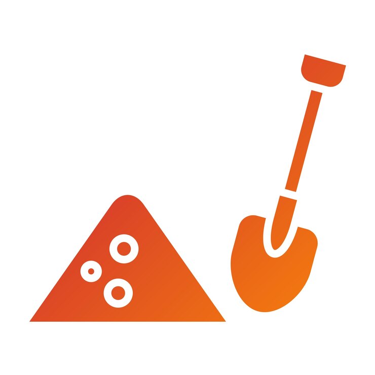 Vector diseño vectorial estilo de icono de arqueología