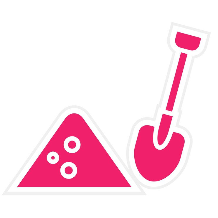 Vector diseño vectorial estilo de icono de arqueología